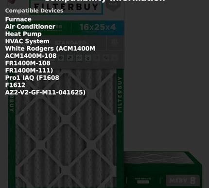 Product Image 3 - Filterbuy 16x25x4 Air 