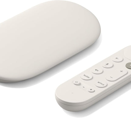 סטרימר Google TV 4K - בידור בסטרימינג מהיר לטלוויזיה עם שלט חיפוש קולי - צפייה בסרטים, תוכניות, טלוויזיה בשידור חי ונטפליקס ב-4K HDR - שליטה בבית חכם - נפח אחסון של 32 גיגה-בייט - דגם האזל