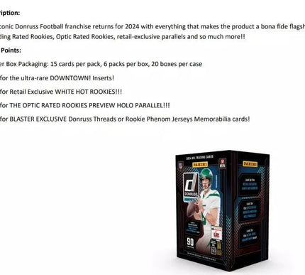 Product Image 2 - 2024 Panini Donruss Fo