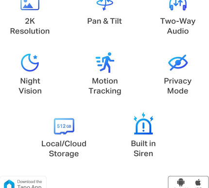 Product Image 2 - Tapo TPLink 2K PanTilt