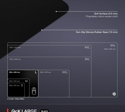 Product Image 5 - SteelSeries QcK Large 