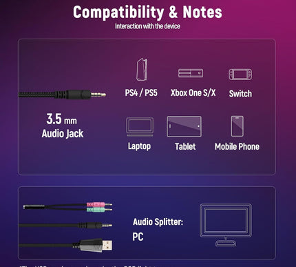 Product Image 5 - Ozeino Gaming Headset 