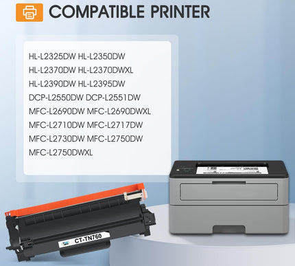 Product Image 2 - TN760 Toner for Brothe
