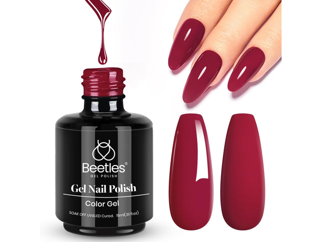 Product Image 1 - Beetles Red Gel Nail P