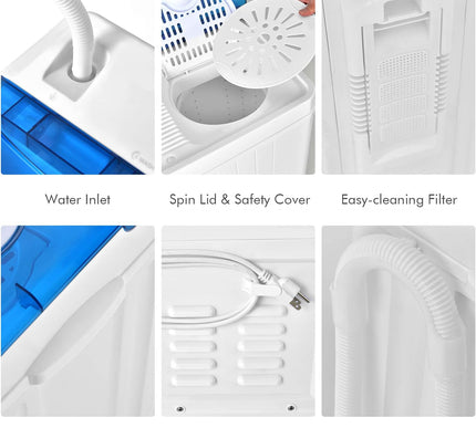 Product Image 7 - COSTWAY Twin Tub 26lbs