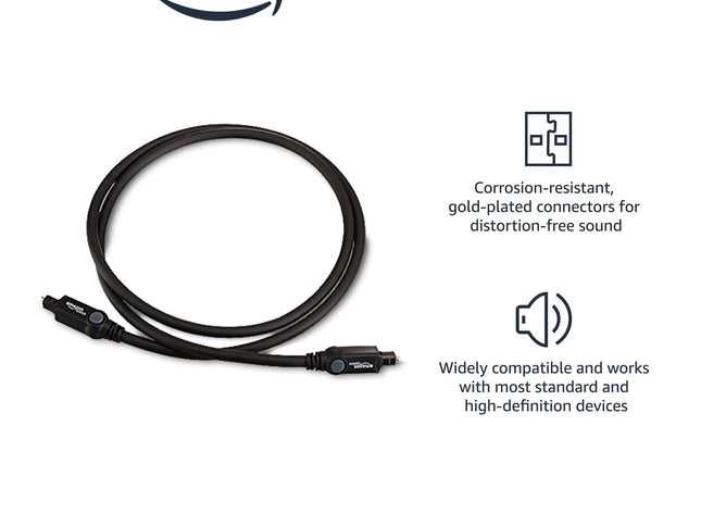 Product Image 2 - Amazon Basics Toslink 