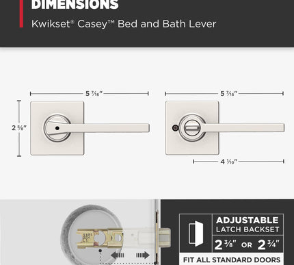 Product Image 2 - Kwikset Casey Interior