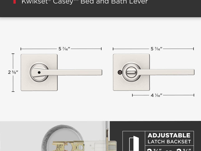 Product Image 2 - Kwikset Casey Interior