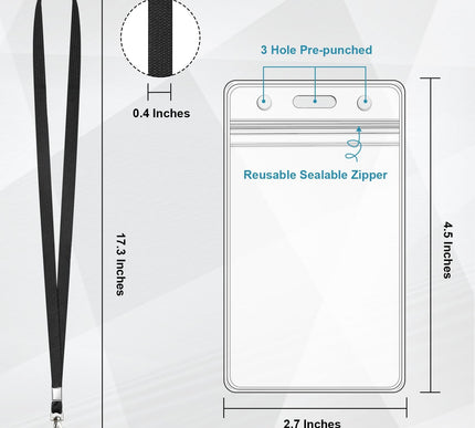 Product Image 3 - 3 Pack Clear ID Badge 