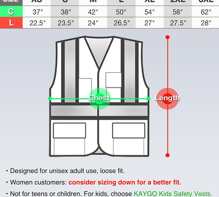 Product Image 2 - KAYGO Safety Vest with