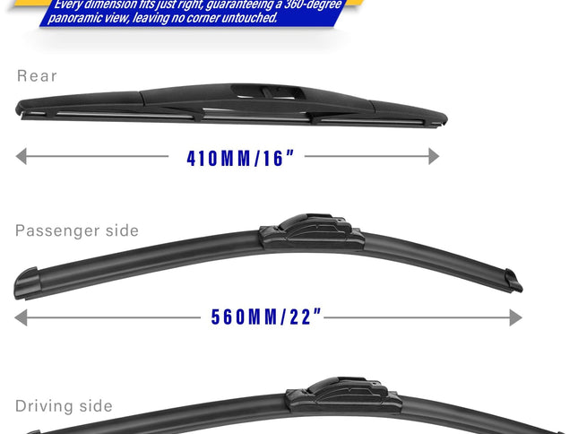 Product Image 2 - 3 wipers Replacement f