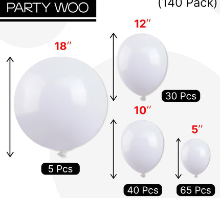 Product Image 5 - PartyWoo White Balloon