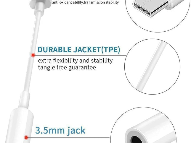 Product Image 2 - USB C to 3.5mm Headpho