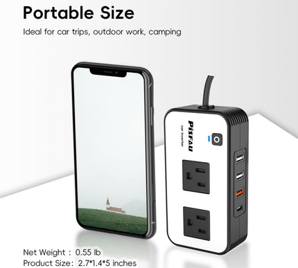 Product Image 3 - 200W Car Power Inverte