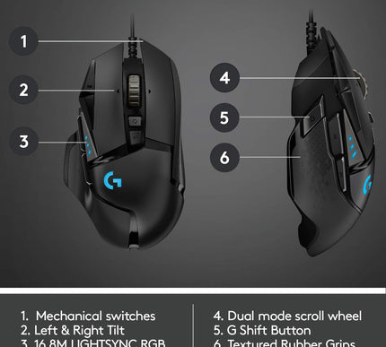 Product Image 5 - Logitech G502 HERO Hig