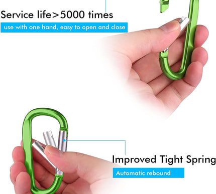 Product Image 3 - 6PCS Carabiner Caribea