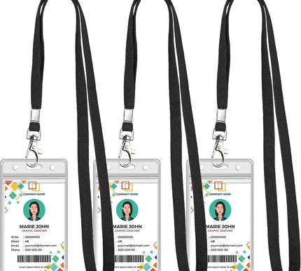 Product Image 1 - 3 Pack Clear ID Badge 