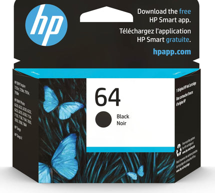 Product Image 1 - HP 64 Black Ink Cartri
