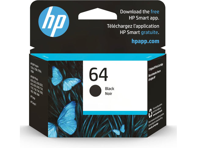 Product Image 1 - HP 64 Black Ink Cartri