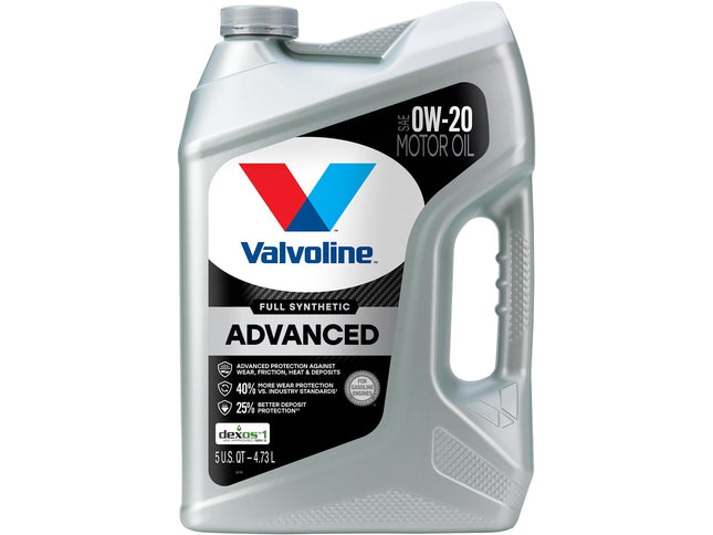 Product Image 1 - Valvoline Advanced Ful
