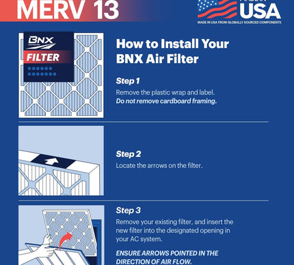 Product Image 6 - BNX TruFilter 20x25x1 