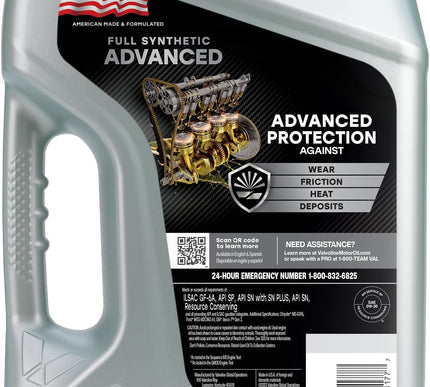 Product Image 2 - Valvoline Advanced Ful