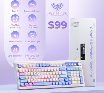 Product Image 2 - AULA S99 Wireless Keyb
