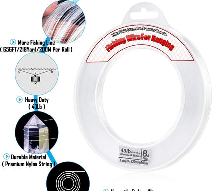 Product Image 2 - Clear Fishing Wire, Ac