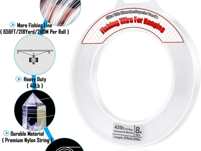 Product Image 2 - Clear Fishing Wire, Ac