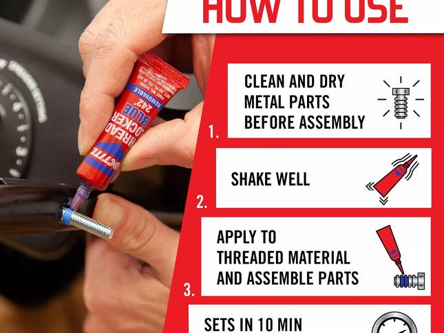 Product Image 2 - Loctite Threadlocker B