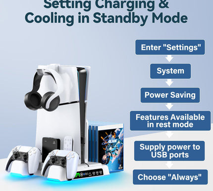 Product Image 6 - PS5SlimPro Stand and C