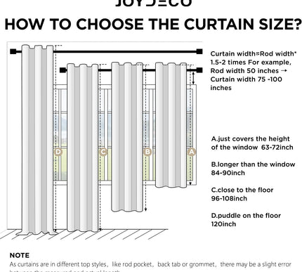 Product Image 7 - Joydeco Blackout Curta