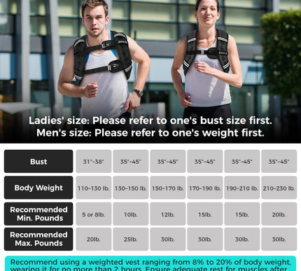 Product Image 8 - BAGAIL Weighted Vest, 