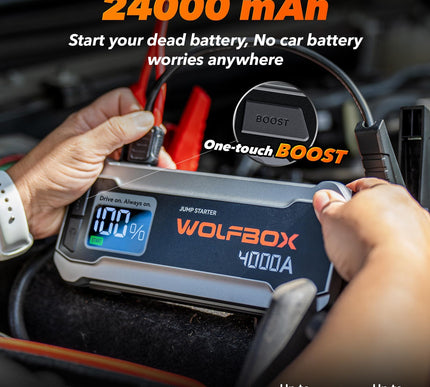 Product Image 2 - WOLFBOX 4000A Jump Sta