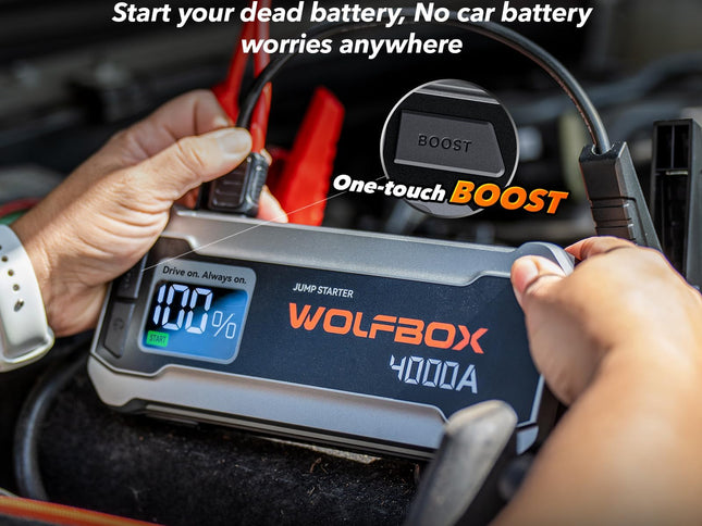 Product Image 2 - WOLFBOX 4000A Jump Sta