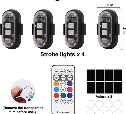 Product Image 8 - 4PCS Wireless LED Stro