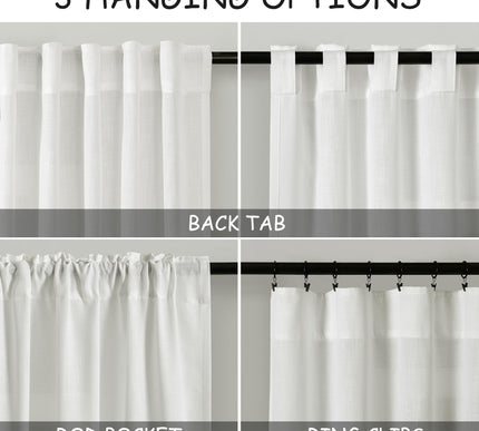Product Image 3 - Nanspring Linen Curtai