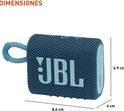 Product Image 2 - JBL Go 3 Portable Blue