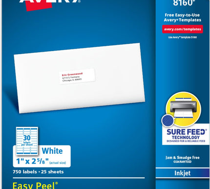 Product Image 1 - Avery Easy Peel Printa