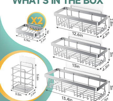 Product Image 2 - Veken Shower Caddy 6-P
