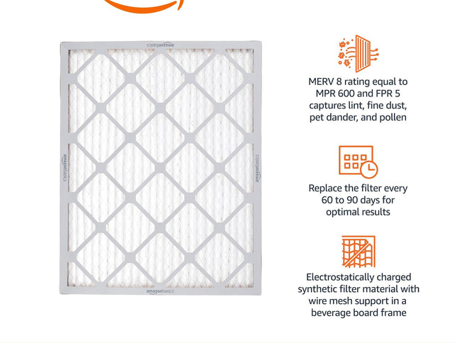 Product Image 2 - Amazon Basics 16x20x1 