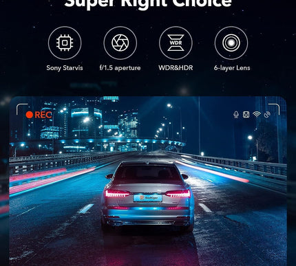 Product Image 5 - REDTIGER Dash Cam Fron