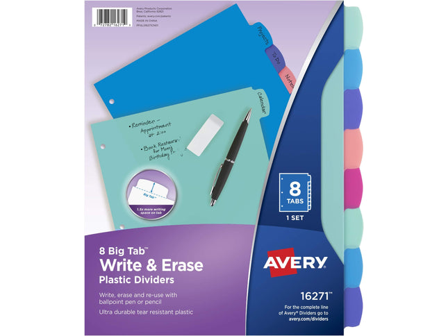 Product Image 1 - Avery Write Erase Divi