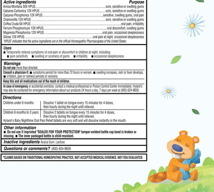 Product Image 4 - Hylands Baby Nighttime