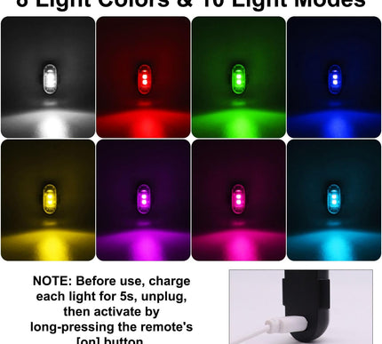 Product Image 2 - 4PCS Wireless LED Stro