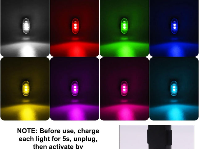 Product Image 2 - 4PCS Wireless LED Stro