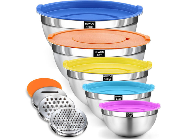 Product Image 1 - BEWOS Mixing Bowls wit