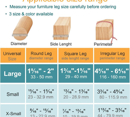 Product Image 3 - 16 Pcs Chair Leg Floor