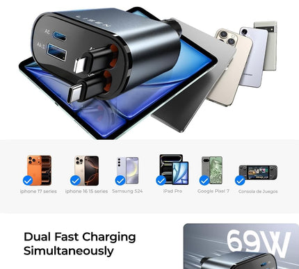 Product Image 7 - LISEN 4 in 1 Retractab