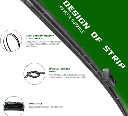 Product Image 2 - 3 Factory Wiper Blade 